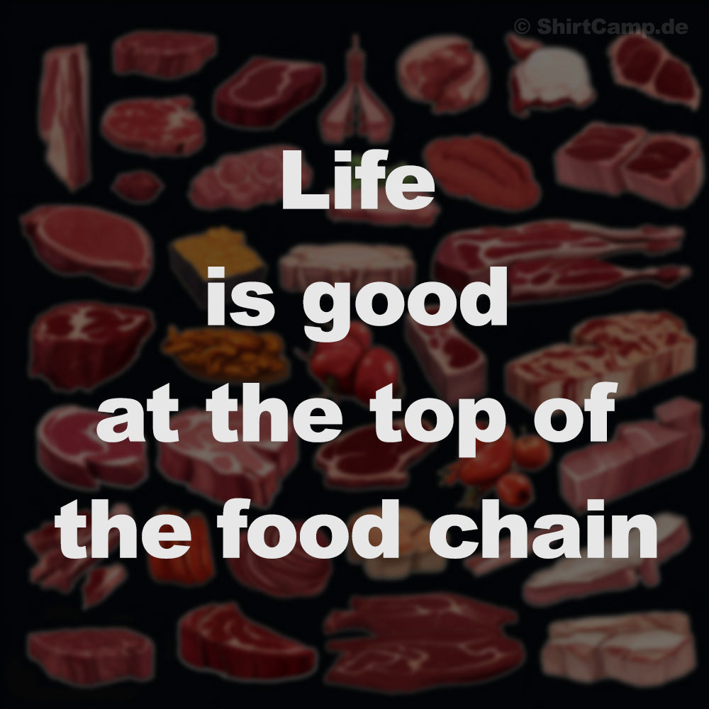 Life is good at the top of the food chain