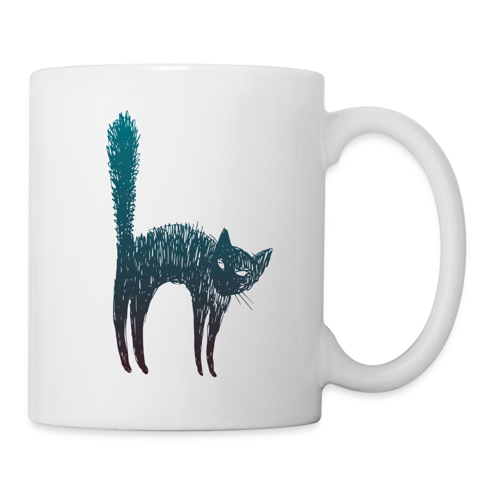 Tasse - Katzenbuckel, Geschenk, Idee, Dankeschön, Tasse mit Spruch