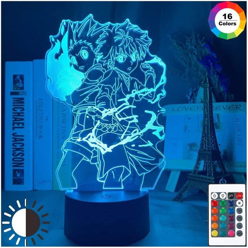 3d night lamp anime hunter x hunter