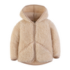 Hooded Wool Jacket "Mody Beige"