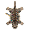 Wolle Teppich in bunter Leoparden Form und Muster von Doing Goods