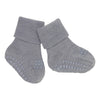 Antirutsch-Socken Merinowolle "grey melange"