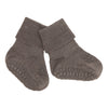 Antirutsch-Socken Merinowolle "brown melange"