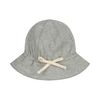 Organic Baby Sun Hat “Grey Melange”