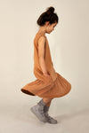 Organic Kleid "Frill Dress Biscuit"