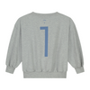 Organic Geburtstags-Sweatshirt "Birthday Sweater Grey Melange"