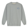 Organic Geburtstags-Sweatshirt "Birthday Sweater Grey Melange"