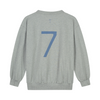 Organic Geburtstags-Sweatshirt "Birthday Sweater Grey Melange"