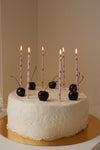 Birthday Candles "Cherry", set of 12