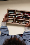 Wooden "Mini Cars", 9 pieces