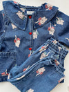 Jeans Hose "Magot Frill Pants Kitty Bow"