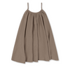 Muslin Strap Dress “Olive Pure Cashmere”