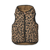 Thermo-Wendeweste "Diana Reversible Vest Leo Oat / Black Panther"