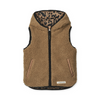 Reversible Thermal Vest "Diana Leo Oat / Black Panther"