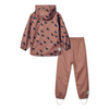 Softshell Junior Rainwear Set "Parker Horses / Dark Rosetta"