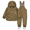 Softshell Rainwear Set "Dakota Bats / Khaki"