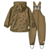 Softshell Rainwear Set "Dakota Bats / Khaki"