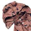 Softshell Regenset "Dakota Horses / Dark Rosetta"