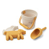 Silicone Mini Beach Set "Kit Dog / Sandy, 4pc