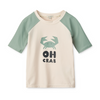 UPF40+ Swim Shirt "Noah Swim Tee Oh Crab Sandy / Peppermint"