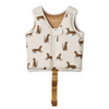 Neoprene Swim Vest "Dove Leopard / Sandy"