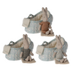 Micro Rabbit in Carry Cot - green
