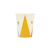 Paper Cups "Circus", set of 8