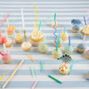 Birthday Candles "Pastel Swirly", set of 20