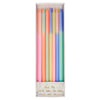 Birthday Candles "Multi Color Block", set of 16