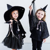 Haarreif Hut "Raven Starry Velvet Mini Witch Hat"