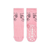 Organic anti-slip socks "Cathletes" - rose