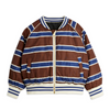 Reversible baseball jacket "Stripe - Jogging"