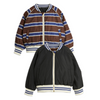 Wende-Baseball Jacke "Stripe - Jogging"