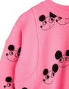 Organic Sweatshirt AOP "Ritzrats Pink"
