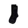 Plüsch-Socken "Cat Eyes Fluffy Black", 1er Pack 20/23 & 24/27
