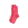 Fuzzy Socks "Cat Eyes Fluffy Pink"