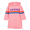 Organic Kapuzen-Kleid "Hoodie Dress Adored"