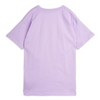 Organic T-Shirt Kleid "Dolphin" - purple