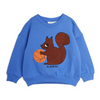Organic Sweatshirt "Squirrel Chenille Embroidered"
