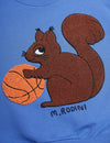 Organic Sweatshirt "Squirrel Chenille Embroidered"