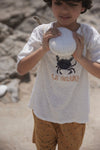 Organic Slub Shirt "Crabe Ivory"
