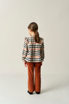 Recycled Check Plaid Blouse "Sara"