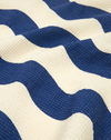 Organic Strandtuch "Portofino Blue Waves" 84 x 150cm