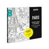 Poster zum Ausmalen "Coloring Poster Paris"