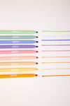 Pastel Felt Pens "Feutres Pastel", 9