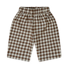 Organic Flannel "Gingham Traveller Pants"