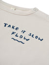 Oversize T-Shirt "Take it Slow. Flow. Boxy Shirt"