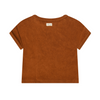 Oversized T-Shirt "Terracotta Terry Boxy Shirt"