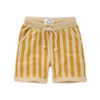 Organic Sweat-Shorts "Stripe", honey