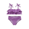 UPF40+ Bikini Ruffle, purple